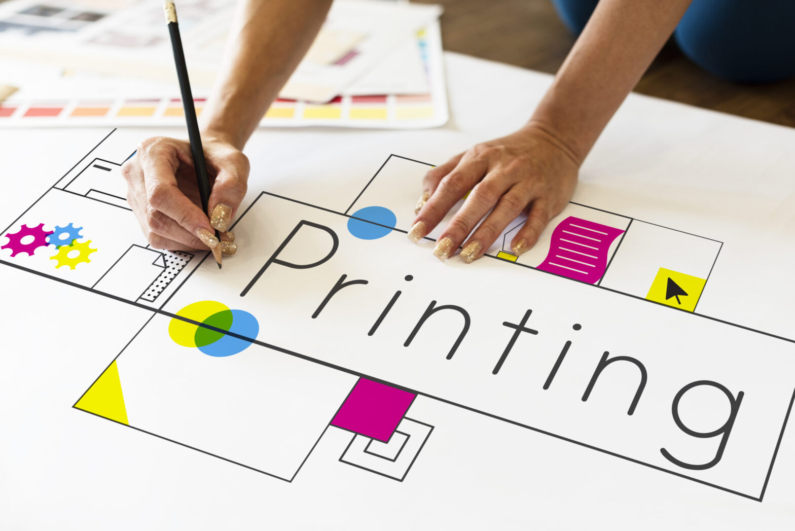 Sticker printing service